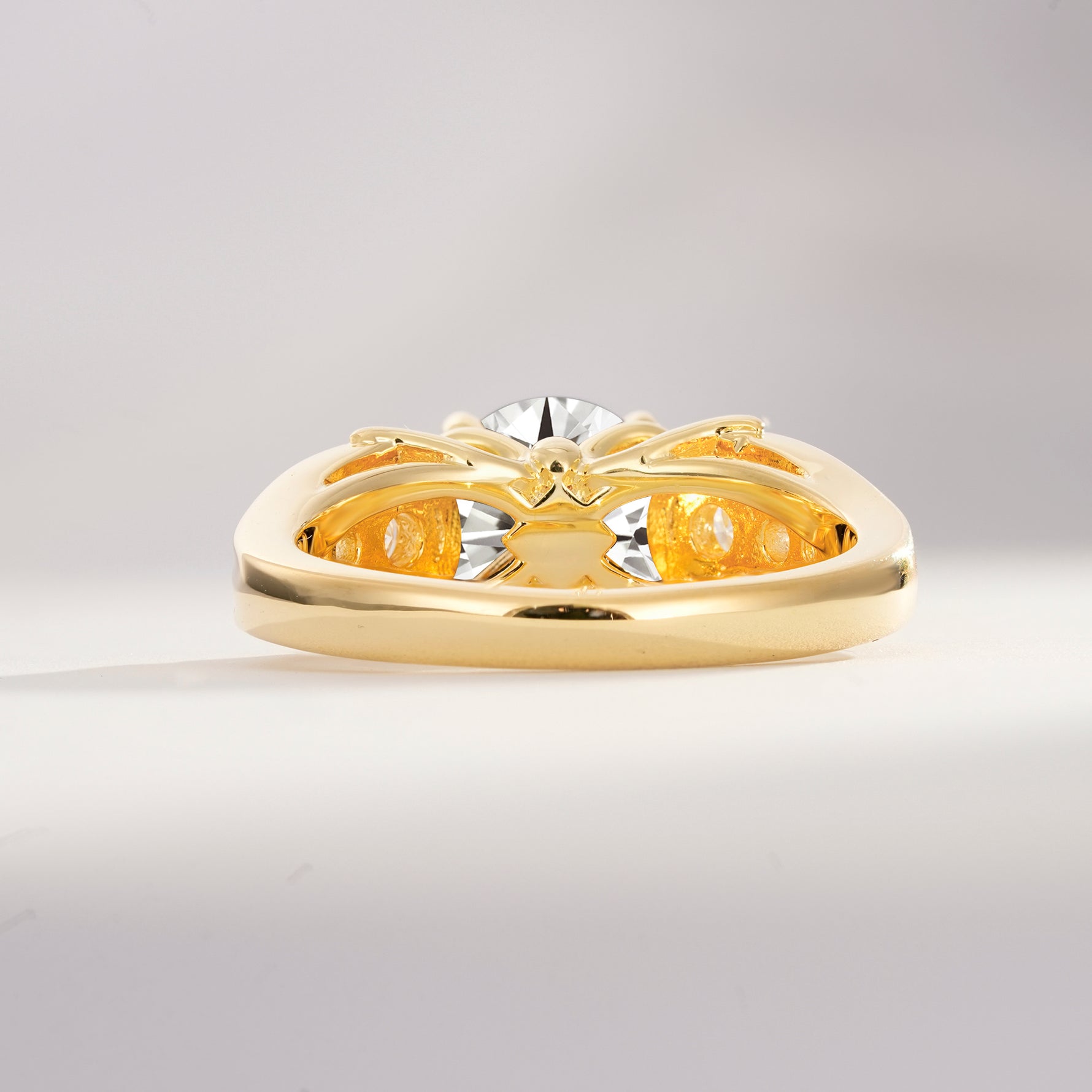 SR08639 Lab Diamond Ring - Additional view