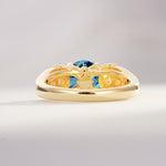 SR08639 Aquamarine Ring - Additional view