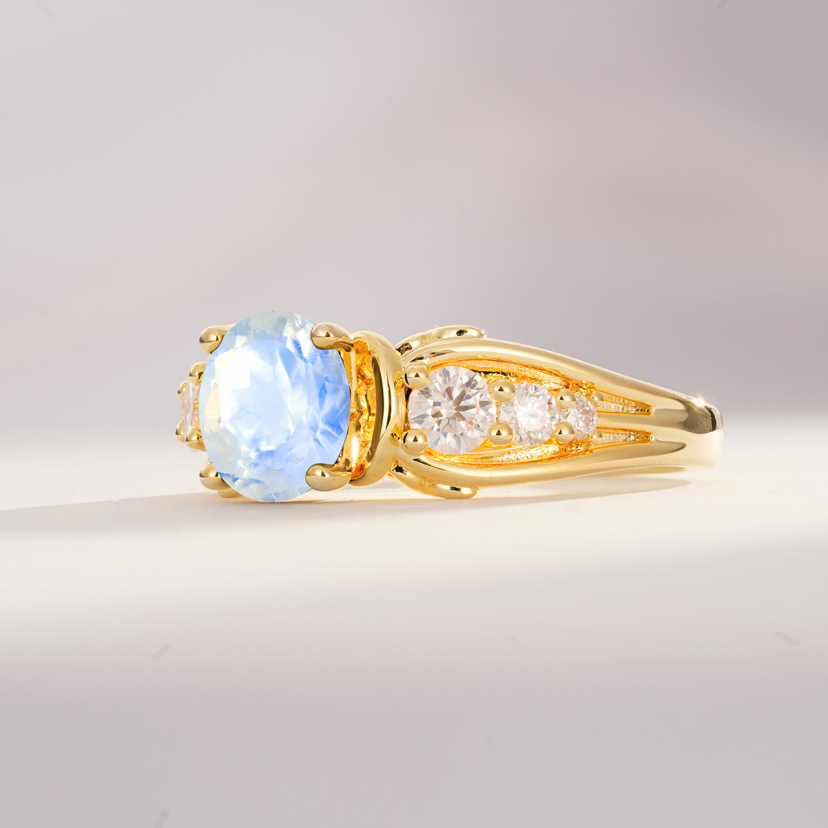 SR08639 Moonstone Ring - Additional view