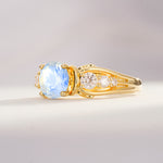 SR08639 Moonstone Ring - Additional view