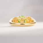 SR08639 Peridot Ring - Additional view