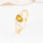 SR08714 Citrine Ring - Additional view