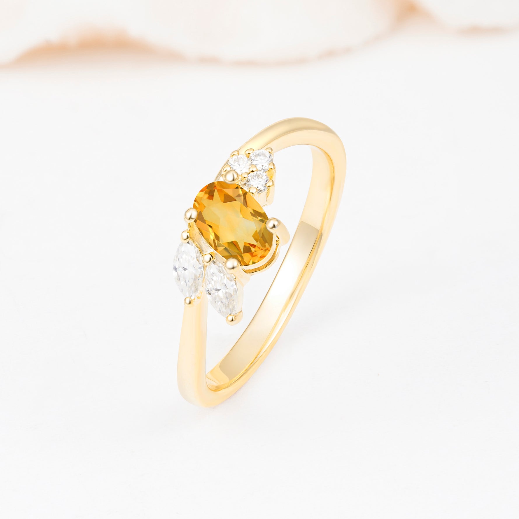 SR08714 Citrine Ring - Additional view
