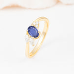 SR08714 Tanzanite Ring - Additional view