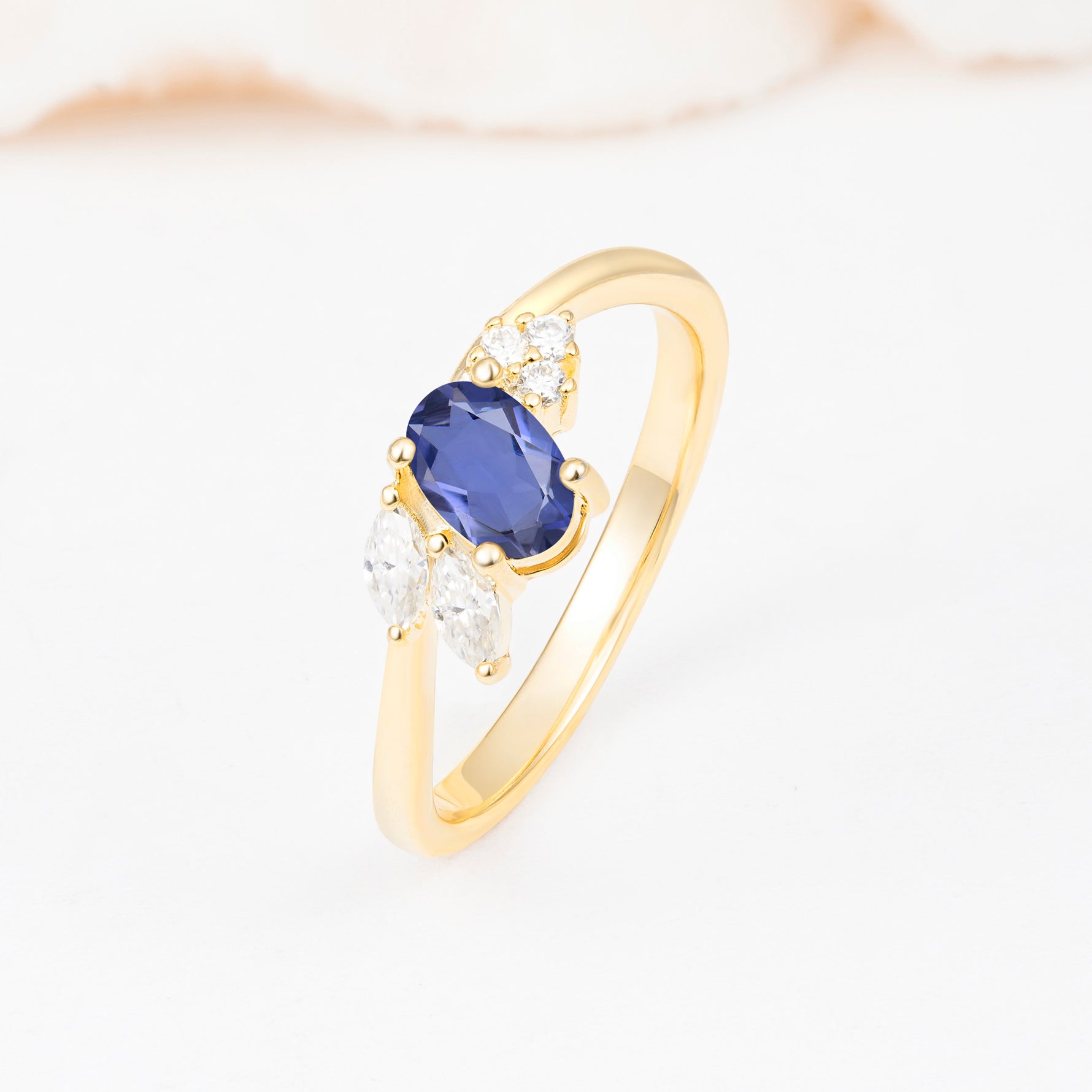 SR08714 Tanzanite Ring - Additional view