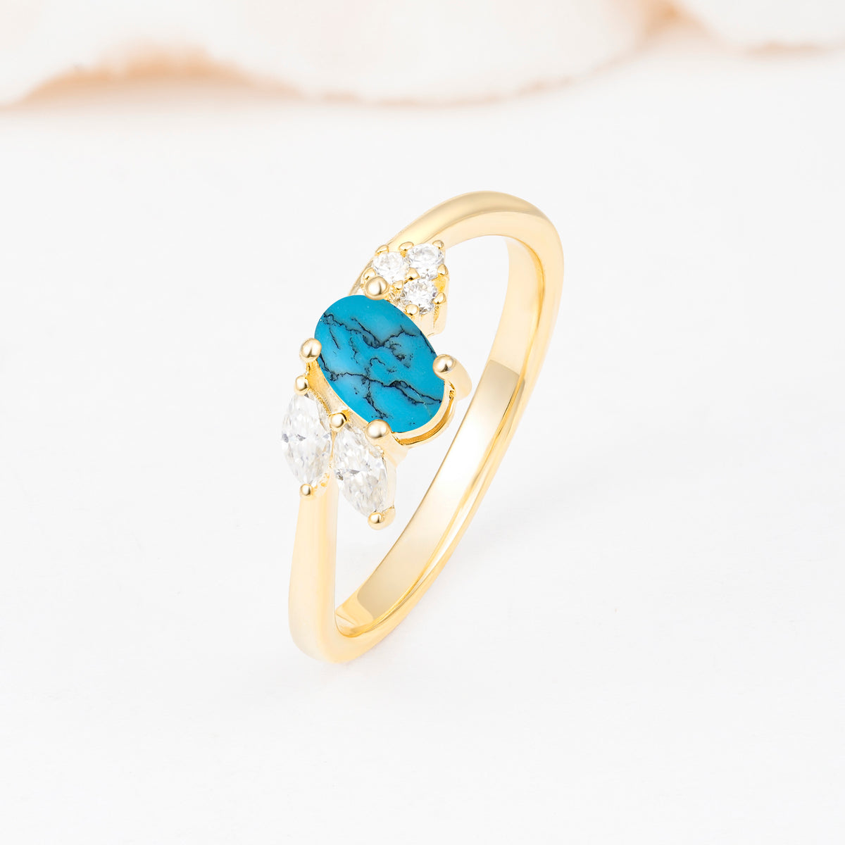 SR08714 Turquoise Ring - Additional view