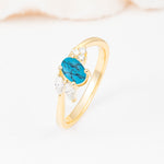 SR08714 Turquoise Ring - Additional view