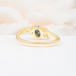 SR08714 Black Rutilated Quartz Ring - Additional view