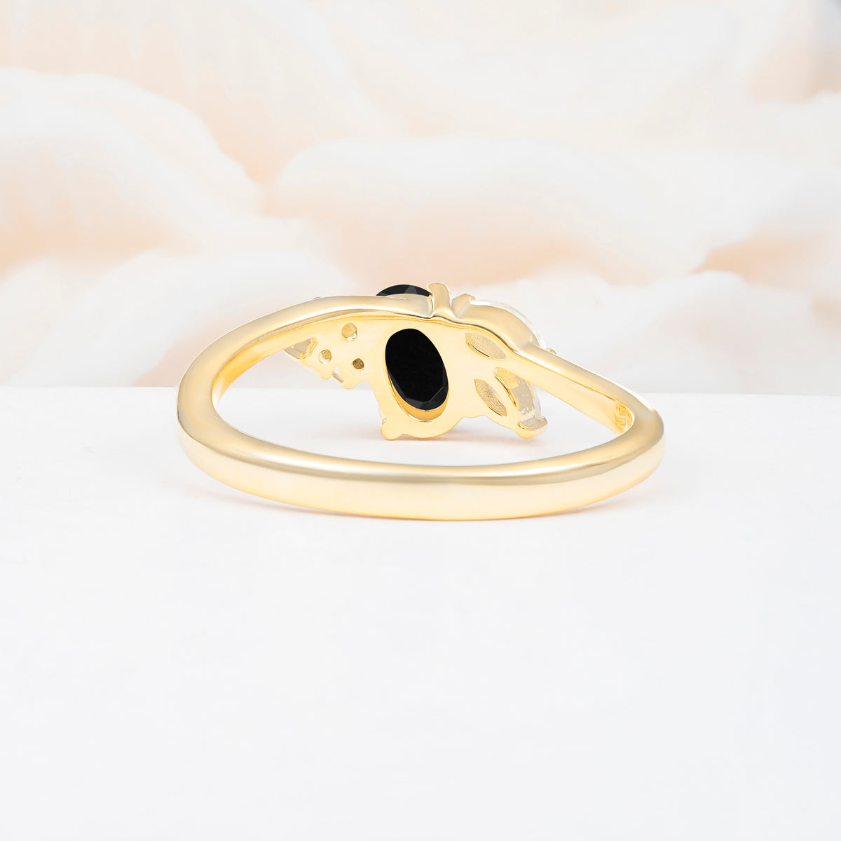 SR08714 Black Onyx Ring - Additional view