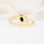SR08714 Black Onyx Ring - Additional view