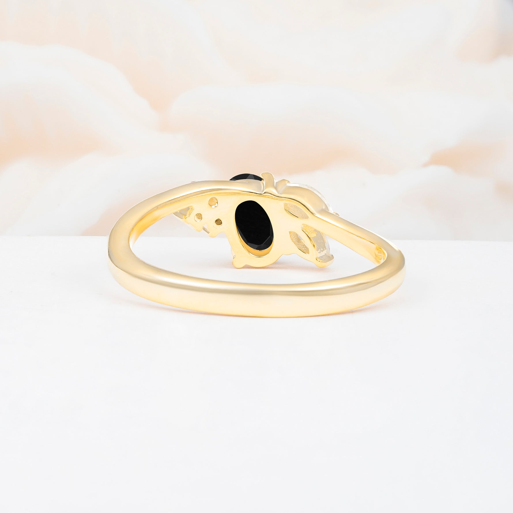 SR08714 Black Onyx Ring - Additional view
