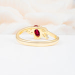 SR08714 Ruby Ring - Additional view