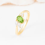 SR08714 Peridot Ring - Additional view