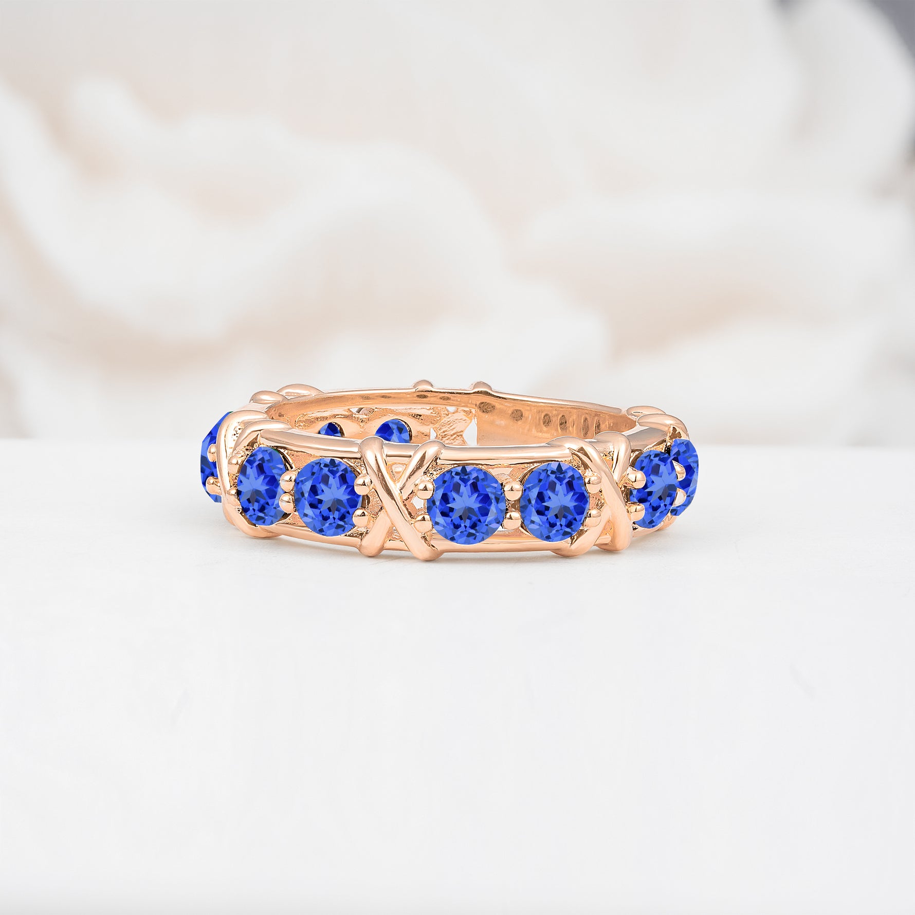 SR08741 Sapphire Ring - Additional view