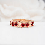 SR08741 Ruby Ring - Additional view