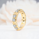 SR08741 Lab Diamond Ring - White-Gold
