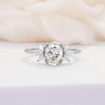SR08756 Moissanite Ring - Additional view