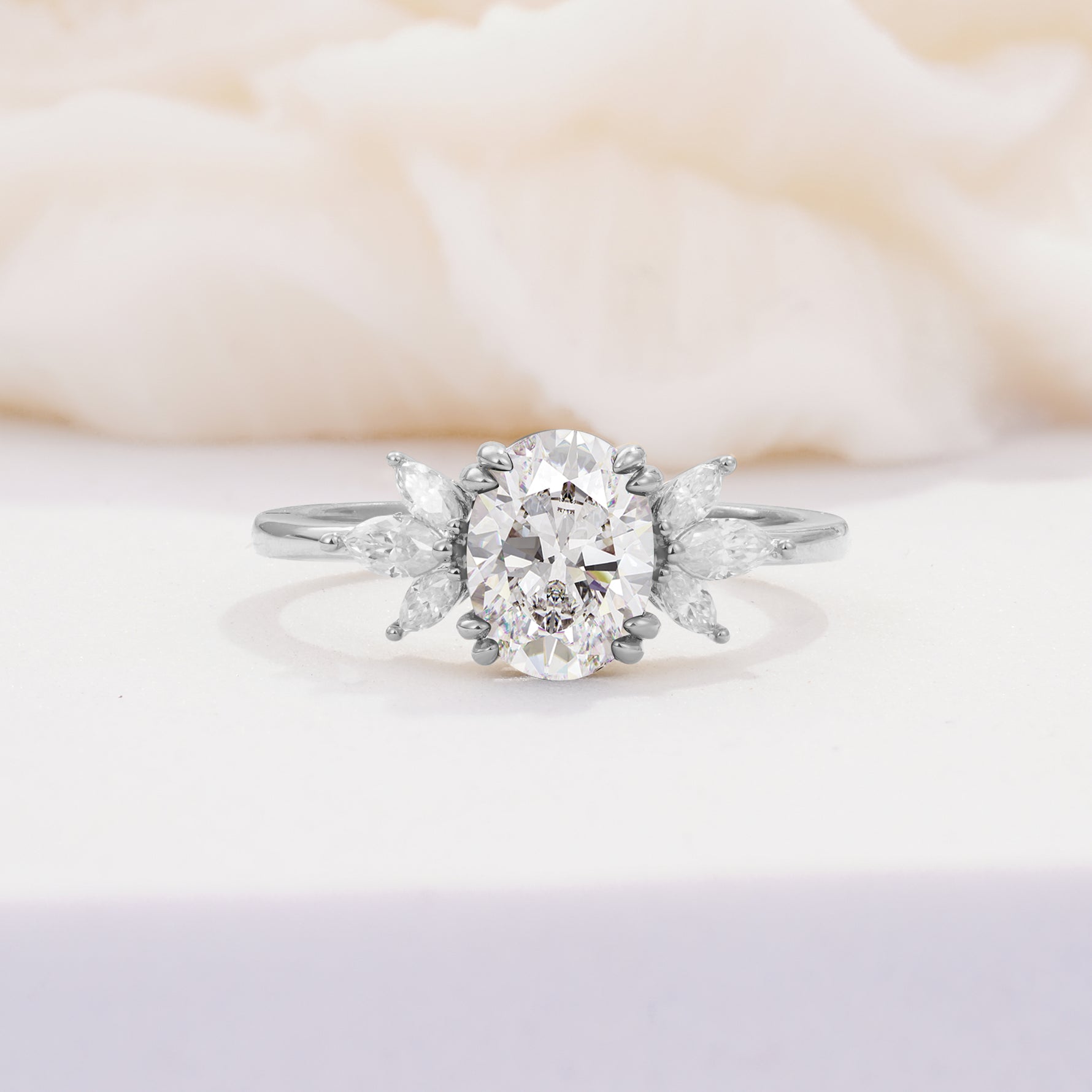 SR08756 Moissanite Ring - Additional view