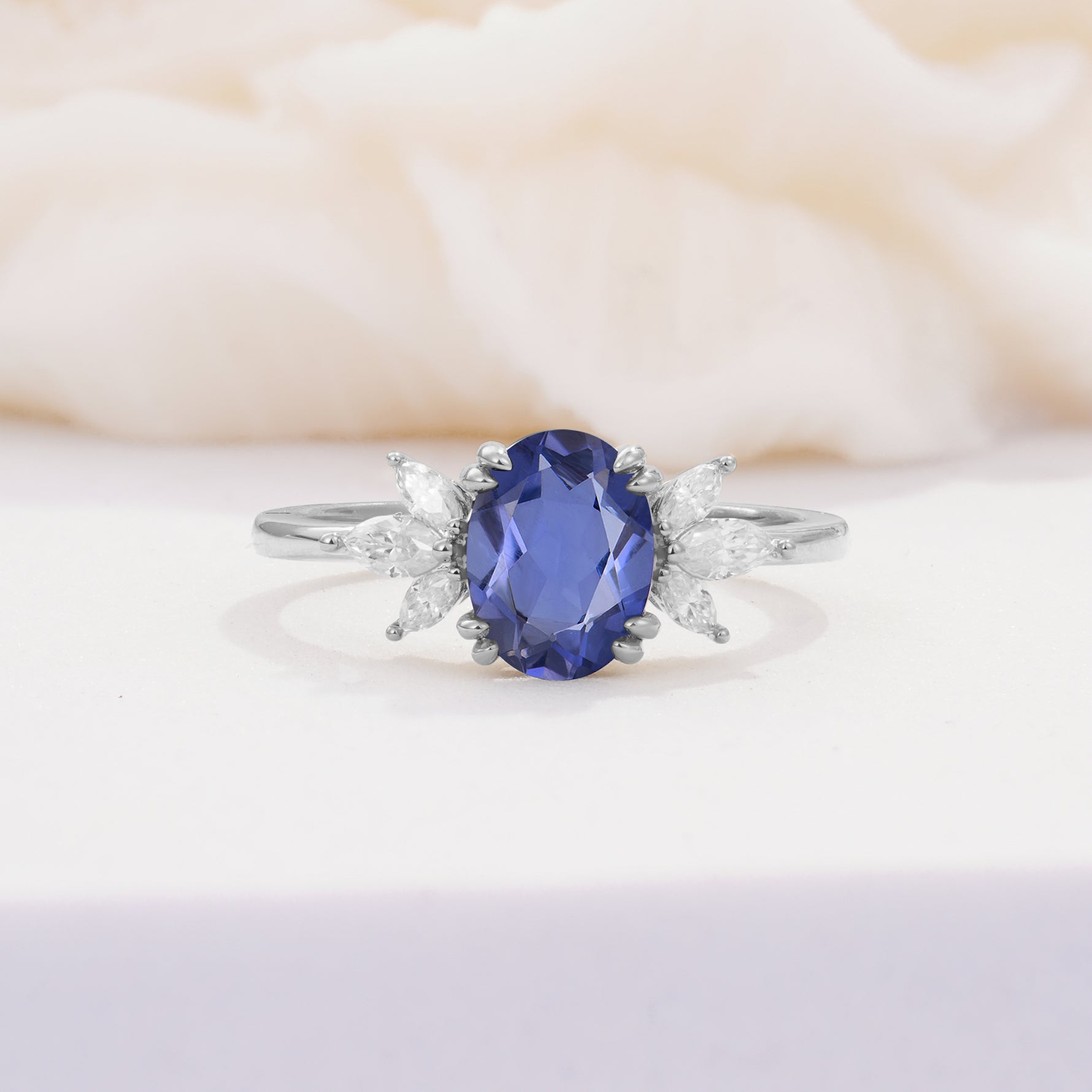SR08756 Tanzanite Ring - Additional view