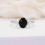 SR08756 Black Onyx Ring - Additional view