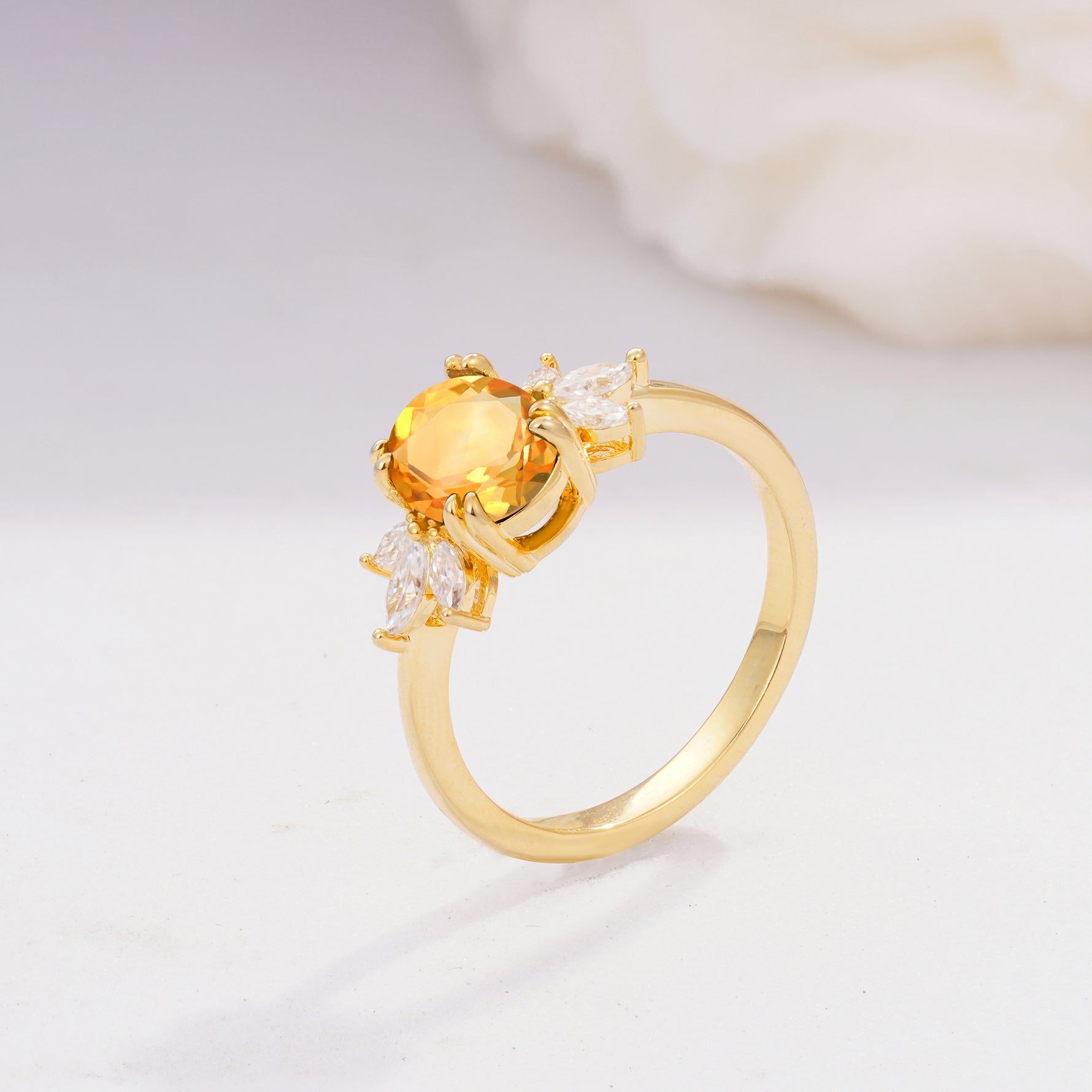 SR08756 Citrine Ring - Additional view