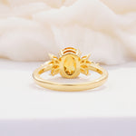 SR08756 Citrine Ring - Additional view