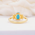 SR08756 Turquoise Ring - Additional view