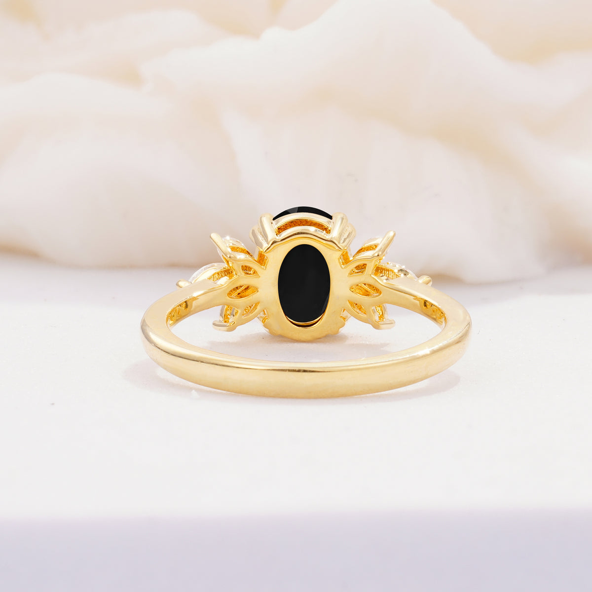 SR08756 Black Onyx Ring - Additional view
