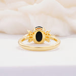 SR08756 Black Onyx Ring - Additional view