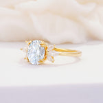 SR08756 Lab Diamond Ring - White-Gold