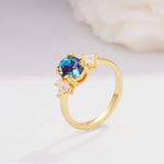 SR08756 Alexandrite Ring - Additional view