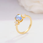 SR08756 Moonstone Ring - Additional view