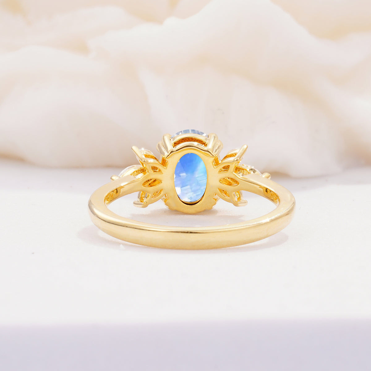 SR08756 Moonstone Ring - Additional view