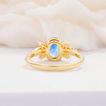 SR08756 Moonstone Ring - Additional view