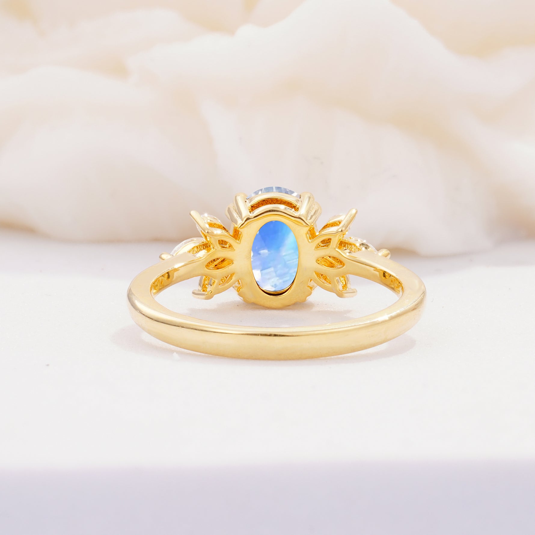 SR08756 Moonstone Ring - Additional view