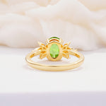 SR08756 Peridot Ring - Additional view