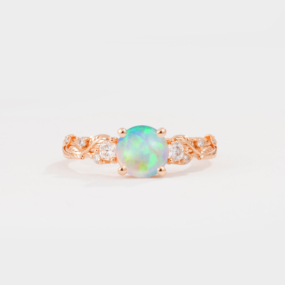 SR08759 Fire Opal Ring - Additional view