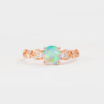 SR08759 Fire Opal Ring - Additional view