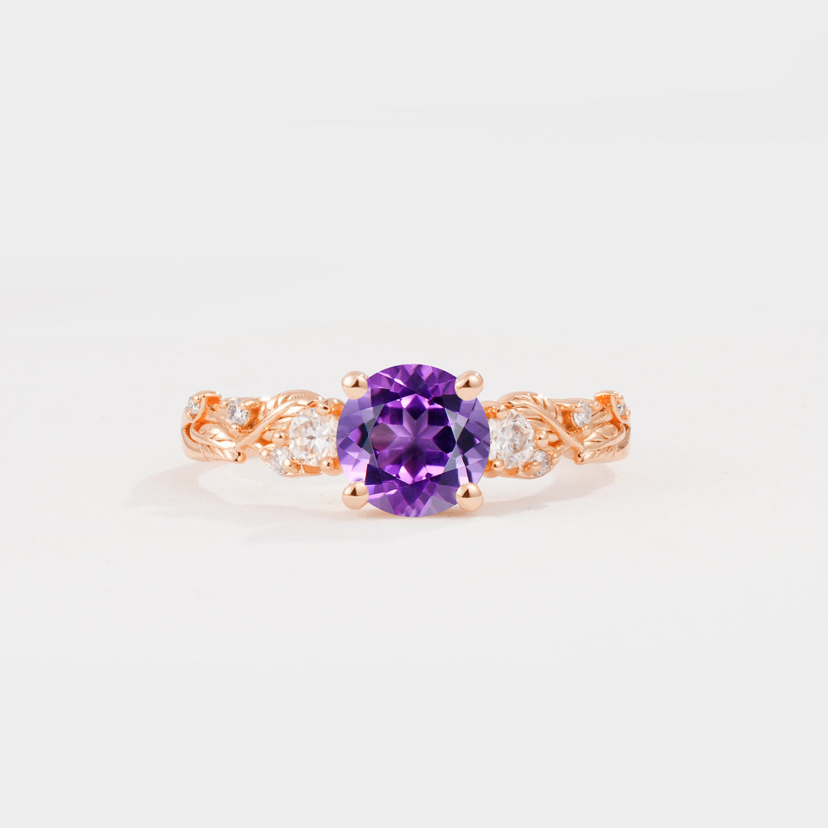 SR08759 Amethyst Ring - Additional view