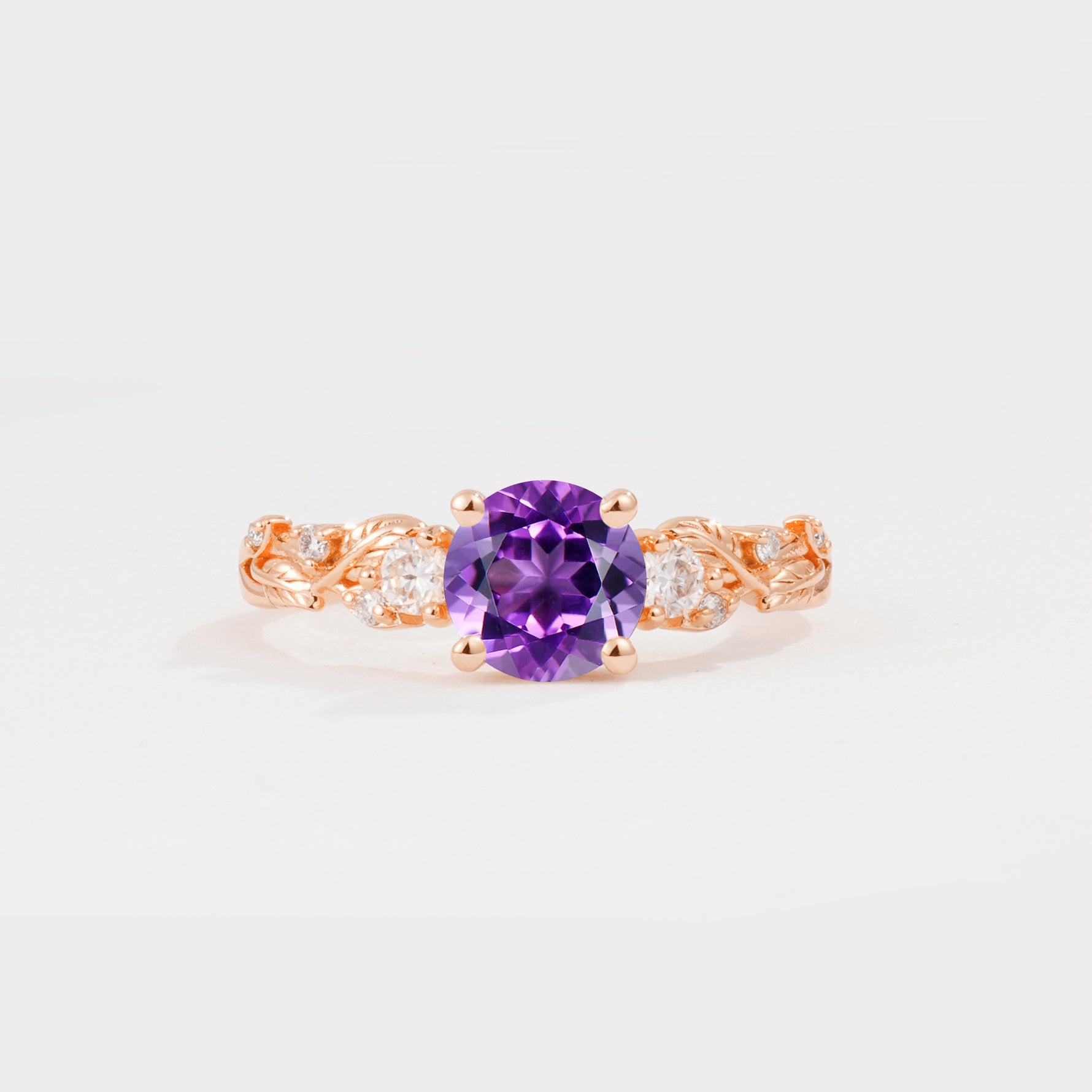 SR08759 Amethyst Ring - Additional view