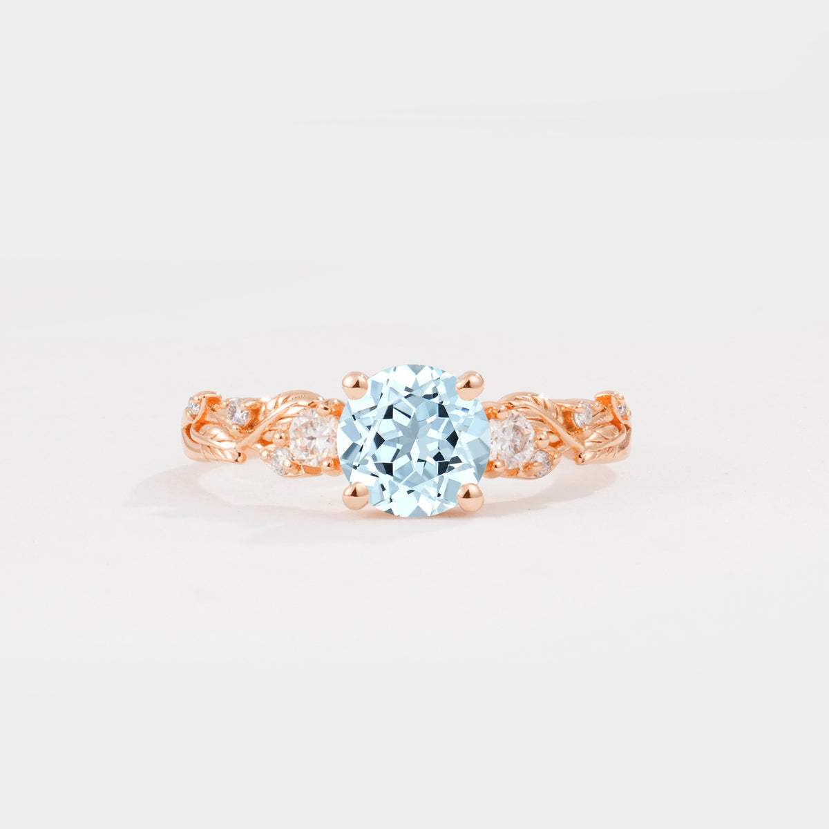 SR08759 Aquamarine Ring - Additional view