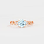 SR08759 Aquamarine Ring - Additional view