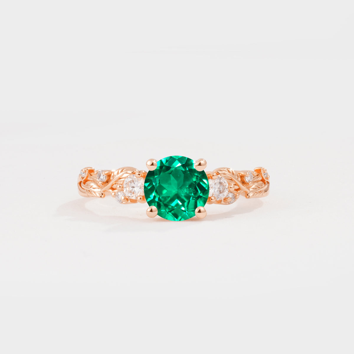 SR08759 Emerald Ring - Additional view