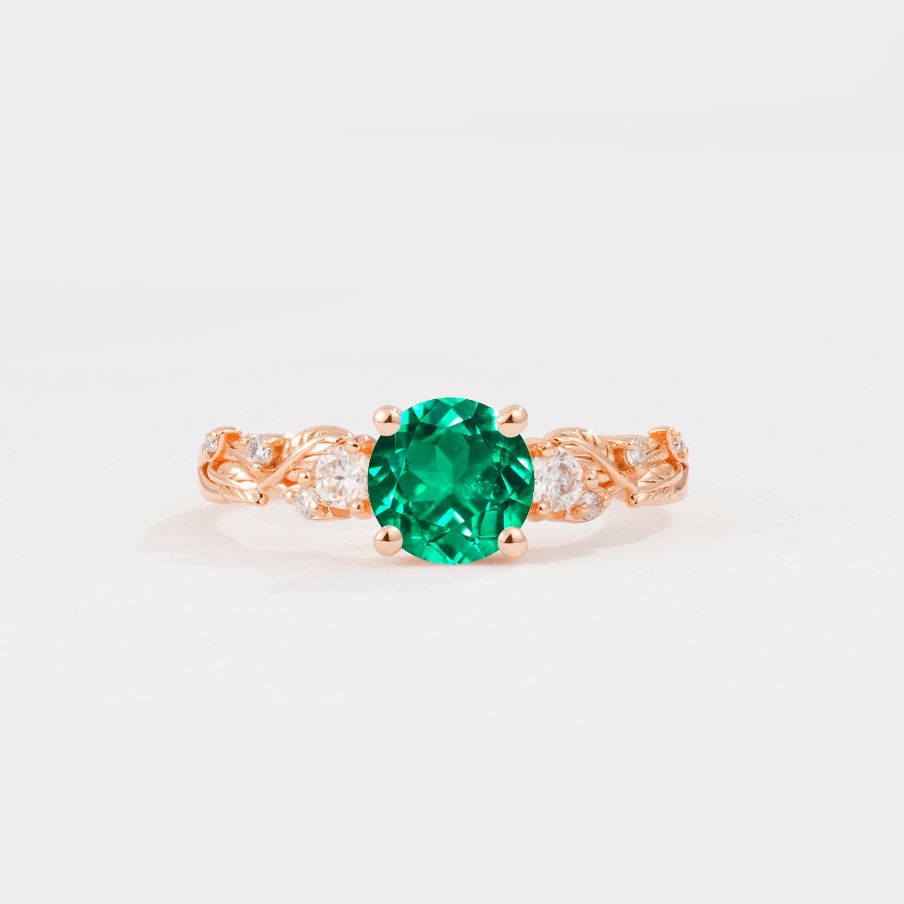 SR08759 Emerald Ring - Additional view