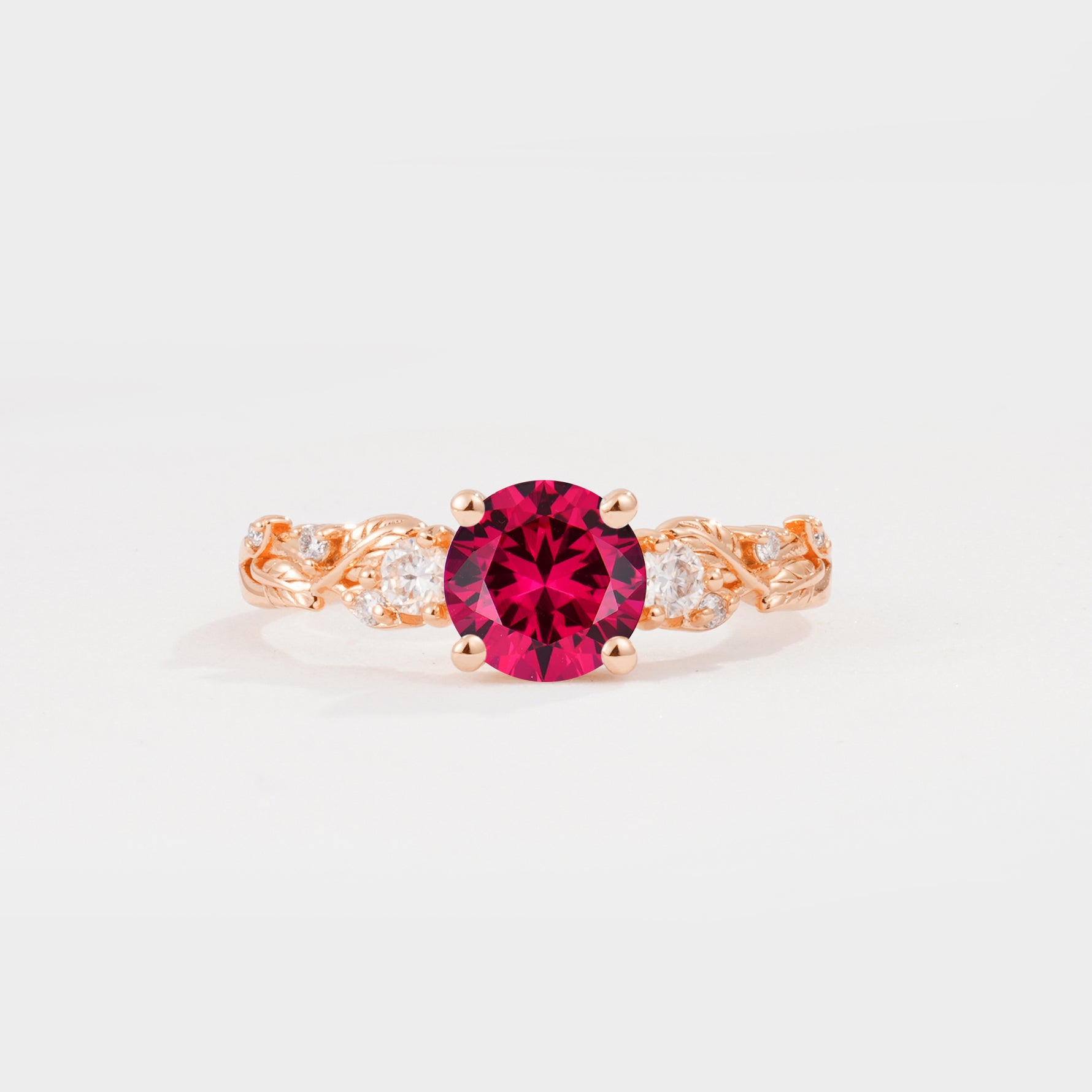 SR08759 Ruby Ring - Additional view