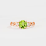 SR08759 Peridot Ring - Additional view
