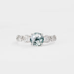SR08759 Moss Agate Ring - Additional view