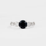 SR08759 Black Onyx Ring - Additional view