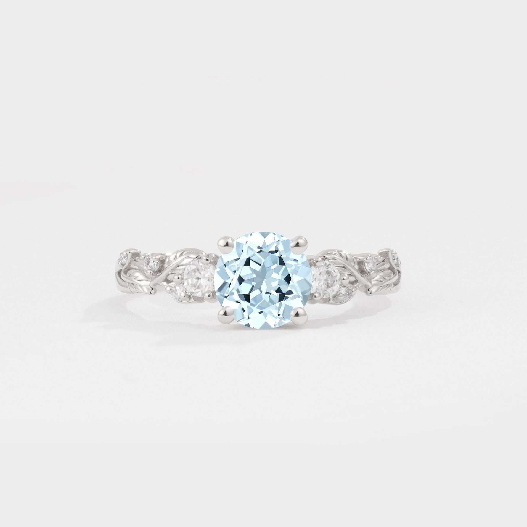 SR08759 Aquamarine Ring - Additional view