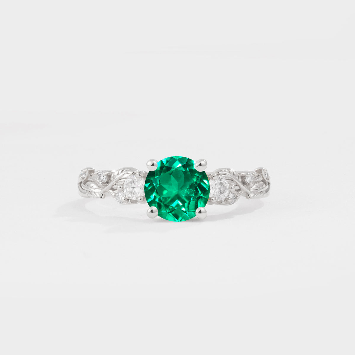 SR08759 Emerald Ring - Additional view